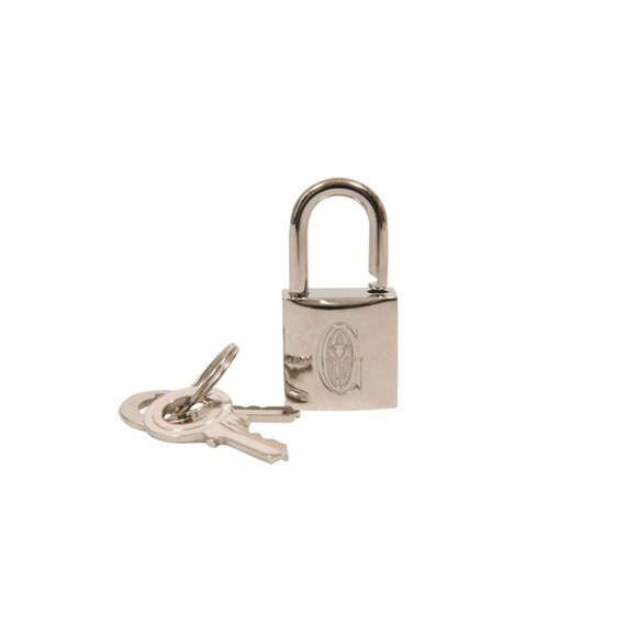 Goyard Silver Luggage Travel Key Lock Set Duffle Bag Purse Briefcase Trunk Clasp - Picture 2 of 9